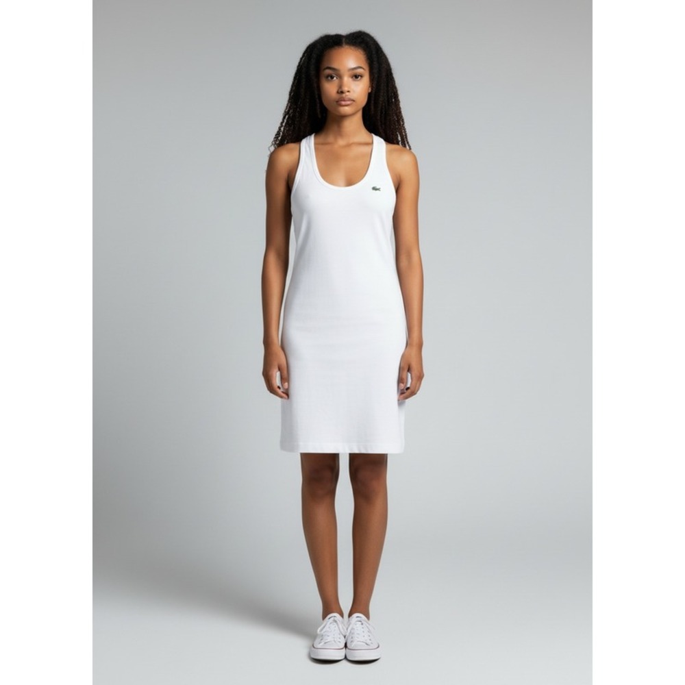 Lacoste Women's Sport Racerback Jersey Mini Dress - Picture 1 of 3